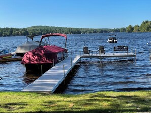 Relax on the private dock