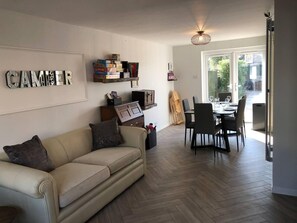 Living room / dining area.