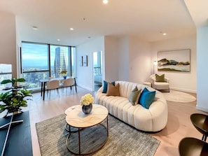 Lounge area smart TV