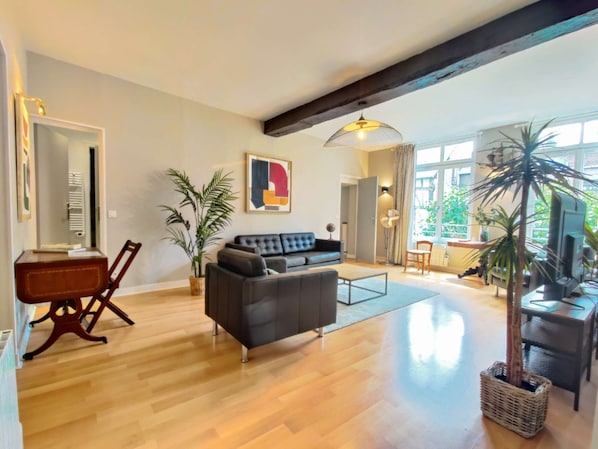 Appartement l'Astrolabe - Living room