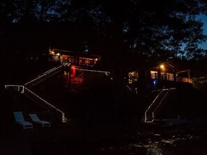 Blacksmith Cove Lights at Night