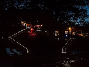 Blacksmith Cove Lights at Night