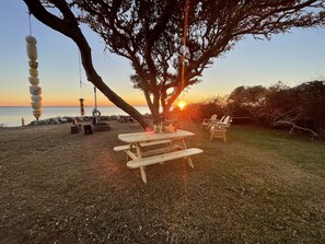 Sunset over Back Sound