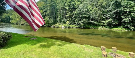 View from Covered Deck