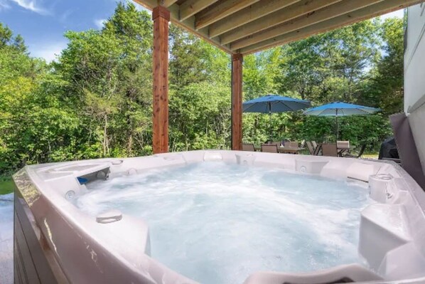 Bubbelpool utomhus