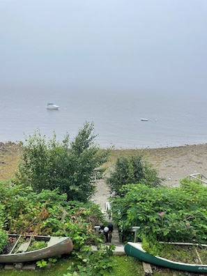 Vue sur la plage/l’océan