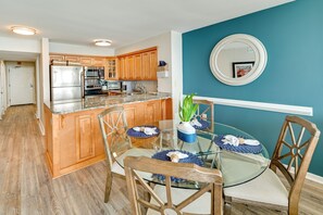 Dining Area | Dishware/Flatware | Trash Bags/Paper Towels