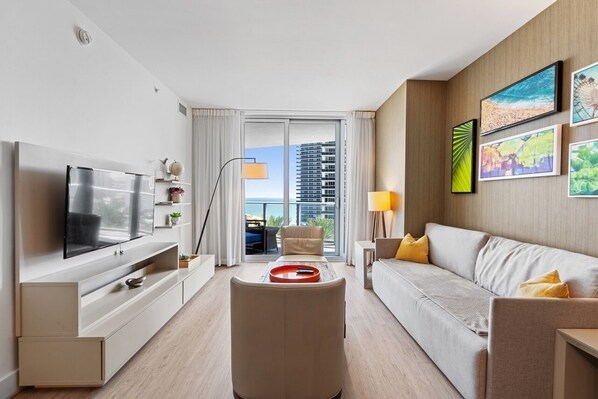 Cozy bright living-room