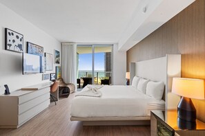 Spacious bedroom