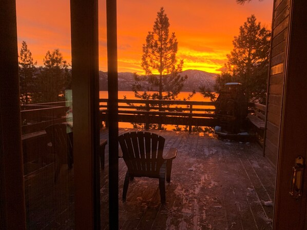 Sunrise on Lake Tahoe . . . a magical moment