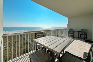 Private balcony