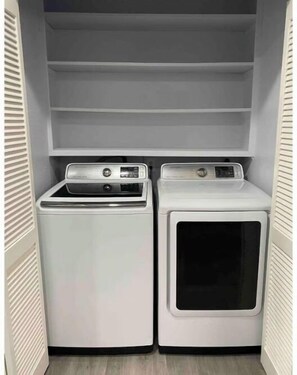new Samsung washer and dryer