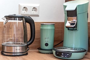 Kaffe och/eller kaffebryggare