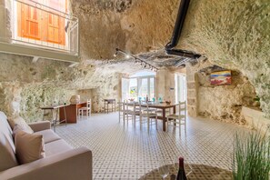 Living and dining room