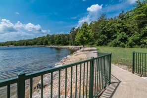 Walking trail outside the back door