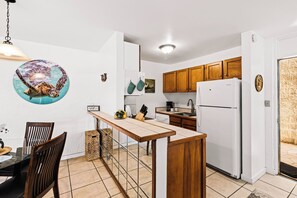 Ample counter space makes meal prepping a breeze