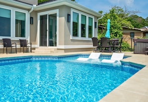 [Pool] This sparkling pool is ready for you to dive in and unwind, blending relaxation and natural beauty in every swim.
