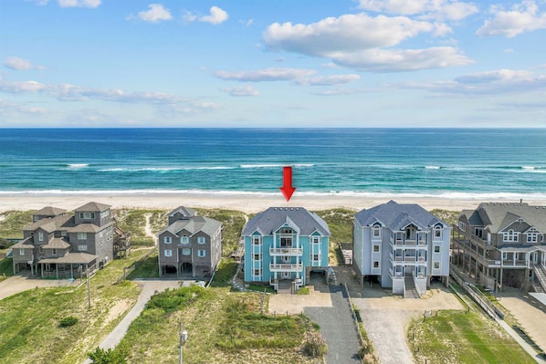 Surf or Sound Realty - 1145 - Walkin On Sunshine - Hatteras - Exterior-7 - Arrow
