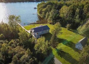 Aerial Lakehouse View 