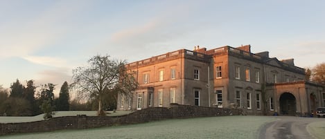 Temple House at sunrise