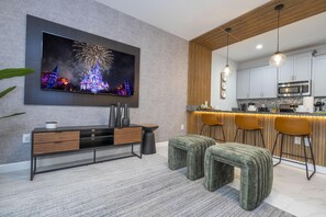 Living Room with Smart TV