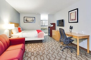 Unit with 1 King size bed. Exact unit will be assigned upon arrival. Views, colors and decor may vary.