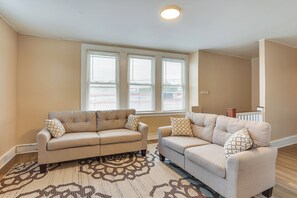 Living Room | Smart TV | Window A/C Units