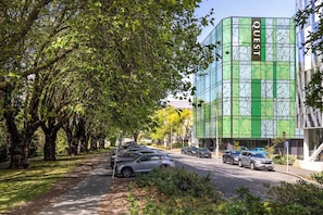 Fassade der Unterkunft