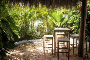 First floor patio