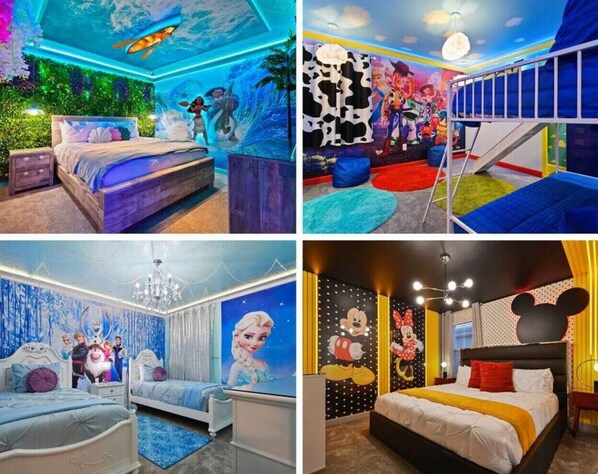 Themed bedrooms