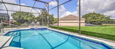 Relax by the pool!