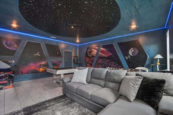 Star Wars Theme Game Room!