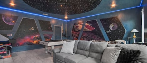 Star Wars Theme Game Room!