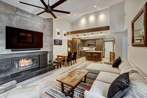 Furniture, Indoors, Living Room, Fireplace, Home Decor