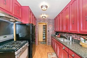 Kitchen fully stocked