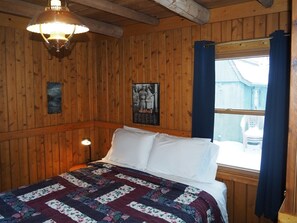 OVERALL:  Bedroom #2, the second of the two bedrooms.