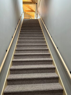 Stairs to the “Barn Loft”