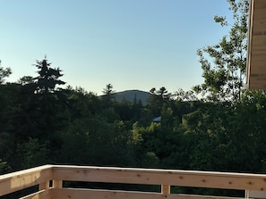 View of Beech Mountain from the deck