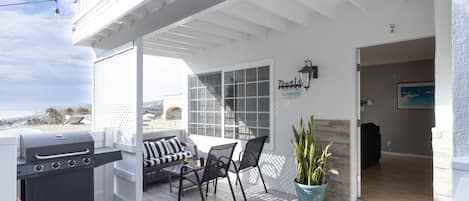 Front Porch with BBQ and View