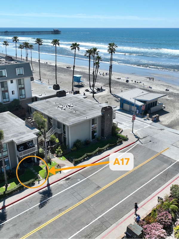 Located just steps to the beach!