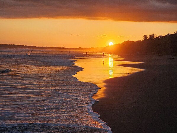 Sunset at Beautiful Bejuco Beach