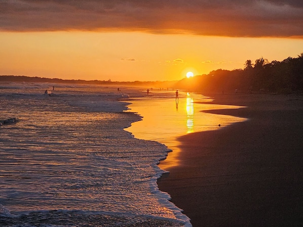 Sunset at Beautiful Bejuco Beach