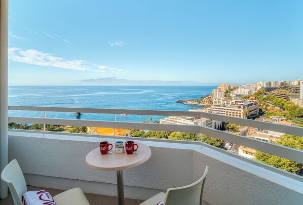 Balcony with sea view