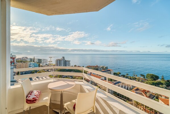 Balcony with sea view