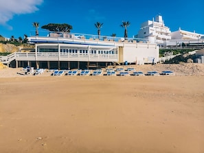 On the beach