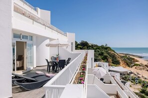 Balcony with ocean view