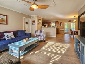 View from Living Room to Kitchen