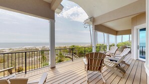 Terrace with Sweeping Views of the Atlantic Ocean