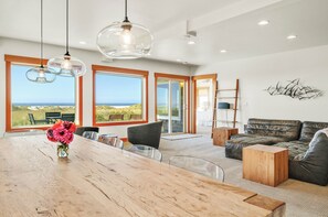 Dining and living area