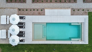 Serenity found in the crystal-clear waters of this aerial paradise.